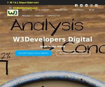 W3Developers.co.in(W3Developers Digital) Screenshot