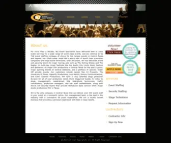 W3Events.com(W3 Event Specialists) Screenshot