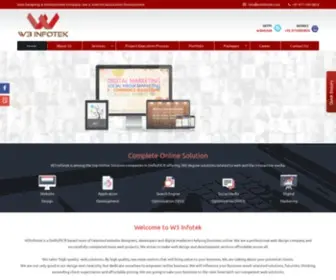 W3Infotek.com(Web Design Services Delhi) Screenshot