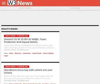 W3Livenews.com(Australia) Screenshot