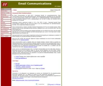 W3Masters.nl(Email communications) Screenshot