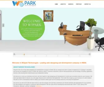 W3Park.com(W3park Web Development and Web Designing Company INDIA) Screenshot