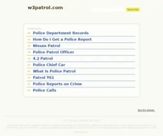 W3Patrol.com(邹平县天鹿化工有限公司) Screenshot