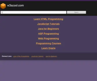 W3Scool.com(W3Scool) Screenshot