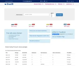 W3Sell.com(Cheap website domain hosting in Bangladesh) Screenshot