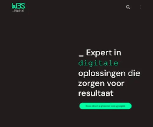 W3S.nl(Internetbureau W3S Rotterdam) Screenshot