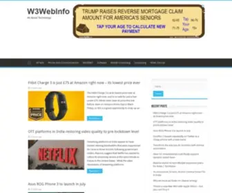 W3Webinfo.com(W3Webinfo) Screenshot