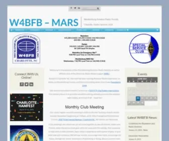 W4BFB.org(Mecklenburg Amateur Radio Society) Screenshot