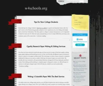 W4Schools.org(W4Schools) Screenshot