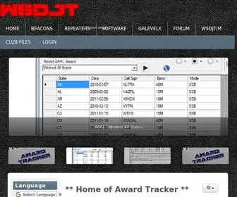 W5DJT.com(Amateur Radio Station W5DJT) Screenshot