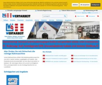 W6-Wertarbeit.at(Nähmaschine) Screenshot