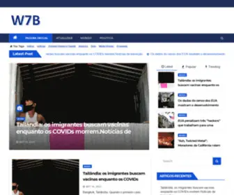 W7B.org(Agenda Mundial em português) Screenshot