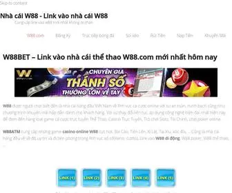 W88ATM.com(Link v) Screenshot