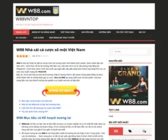 W88Vntop.club(W88VNTOP mobile trang cá cược trực tuyến nhà cái số một tại Việt Nam) Screenshot