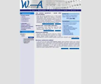 WA.cz(WebApplications (WA)) Screenshot