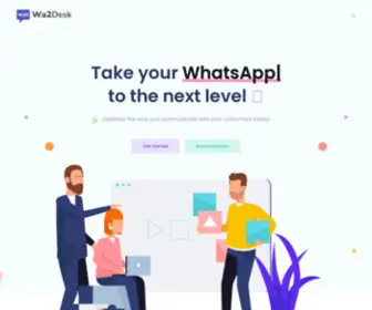WA2Desk.com(Automation of WhatsApp for entrepreneurs and SMEs) Screenshot