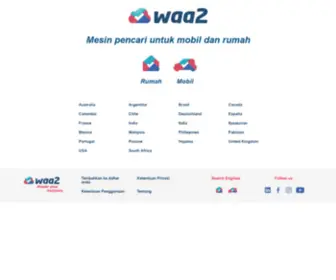 Waa2.co.id(Mesin Pencari Untuk Mobil Dan Rumah) Screenshot