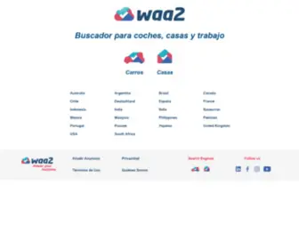 Waa2.com.co(Buscador Para Coches) Screenshot