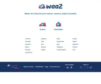 Waa2.fr(Moteur De Recherche Pour Voitures) Screenshot