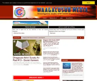 Waagacusub.info(Waagacusub Media) Screenshot