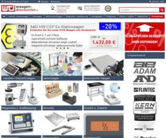 Waagen-Discounter.de(ESSMANN Waagen) Screenshot