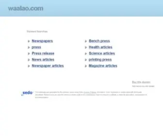 Waalao.com(Your Source for Social News and Networking) Screenshot