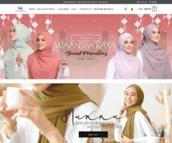 Waansya.com(Waansya online store) Screenshot