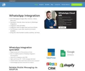 Waapi.in(Cloud WhatsApp API) Screenshot