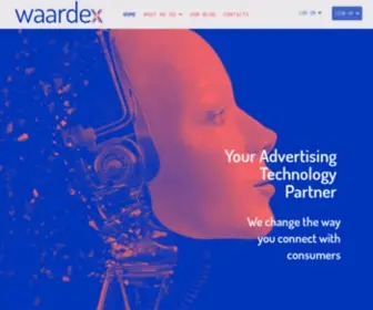 Waardex.com(Programmatic Advertising and Traffic Monetization Company) Screenshot
