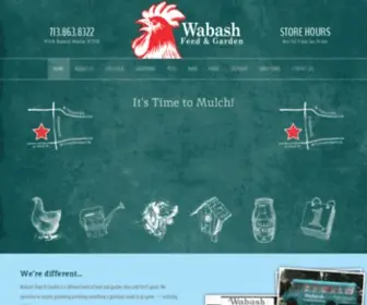 Wabashfeed.com(Wabash Feed & Garden) Screenshot