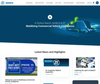 WABCO-NA.com(Commercial Vehicle Technology) Screenshot