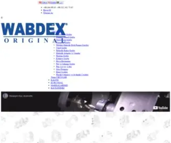 Wabdex.com(Hüseyin Koç Otomotiv) Screenshot