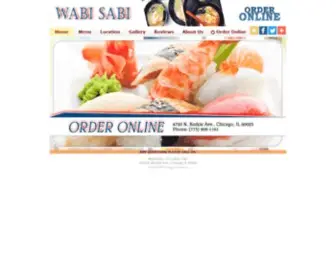 Wabisabichicago.com(Wabi Sabi) Screenshot