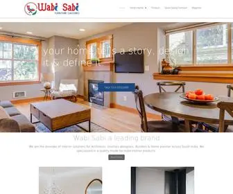 Wabisabiliving.com(Wabi-Sabi Living) Screenshot