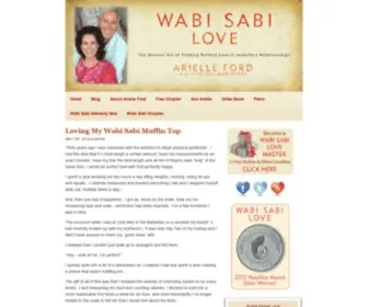 Wabisabilove.com(Arielle Ford : Find Love Keep Love Be Love) Screenshot