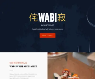 Wabisushi.it(Miglior sushi delivery Treviglio consegna a domicilio) Screenshot