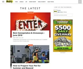 Wably.com(Unbranded News) Screenshot