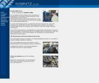 Wabnitz-GMBH.de(Und Industriebedarf) Screenshot