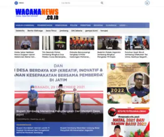 Wacananews.co.id(Wacana News) Screenshot