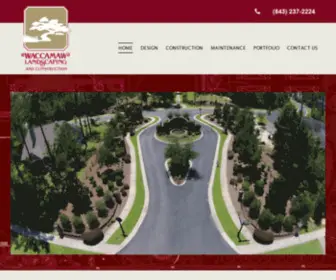 Waccamawlandscaping.com(Pawleys Island) Screenshot
