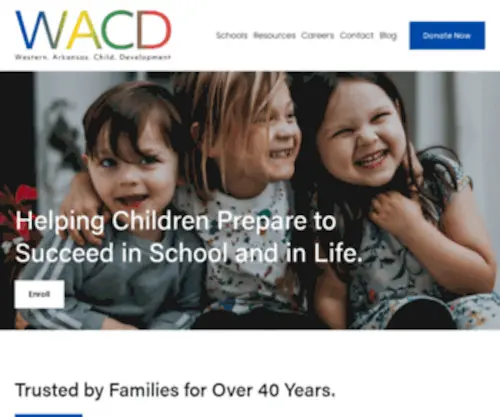 WaCD.net(Western Arkansas Child Development) Screenshot