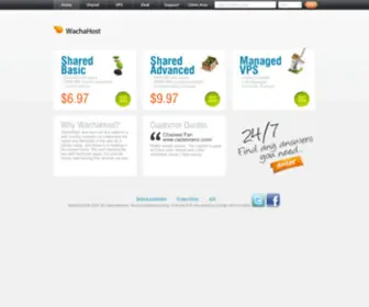 Wachahost.com(Easy & Simple Web Hosting) Screenshot