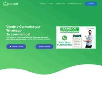 Wachatbot.com(Software Multipuesto y Multiplataforma para el Envío y Gestión de Mensajes por Whatsapp) Screenshot