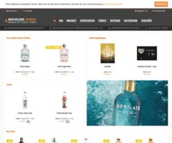 Wacholder-Express.de(Dein Shop für Premium Gin) Screenshot