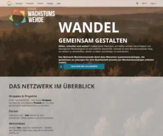 Wachstumswende.de(Startseite) Screenshot