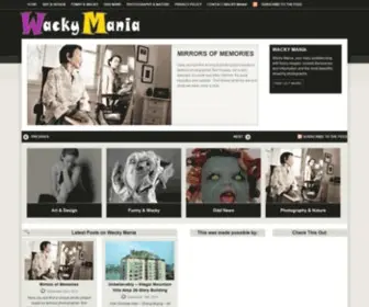 Wackymania.com(Just another WordPress weblog) Screenshot