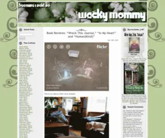 Wackymommy.org(Wacky Mommy) Screenshot