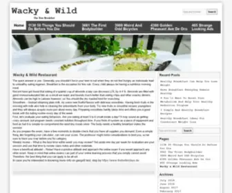 Wackynwild.com(Wacky N Wild) Screenshot