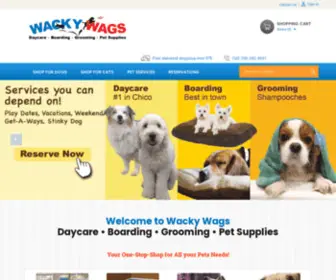 Wackywagsretail.com(Wacky Wags Retail) Screenshot