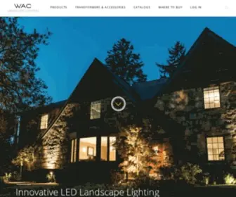 Waclandscapelighting.com(WAC Landscape Lighting) Screenshot